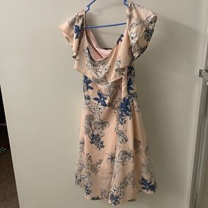 Banana Republic Off The Shoulder Floral Dress